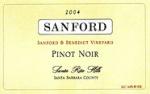 Pinot Noir Santa Rita Hills Sanford & Benedict Vineyard 2012
